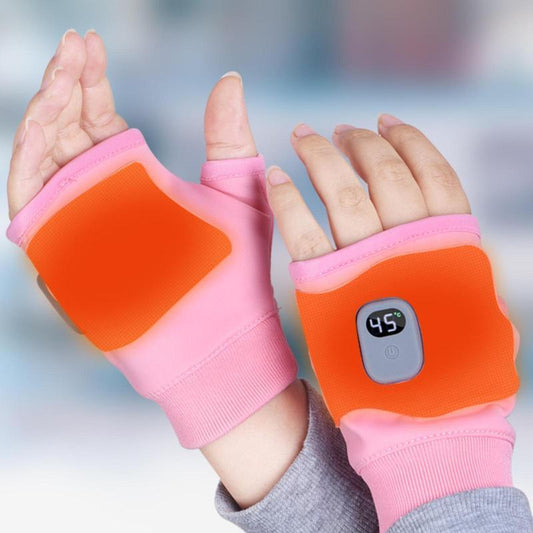 🎁Last Day Promotion 49% OFF🎁 USB Adjustable Heating Gloves With Digital Display