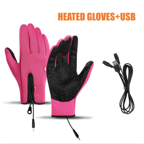 Pustix Rechargeable Heated Electric touchscreen Gloves