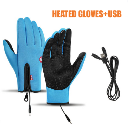 Pustix Rechargeable Heated Electric touchscreen Gloves