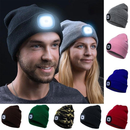 🔥LED Beanie Light (USB Rechargeable Caps)