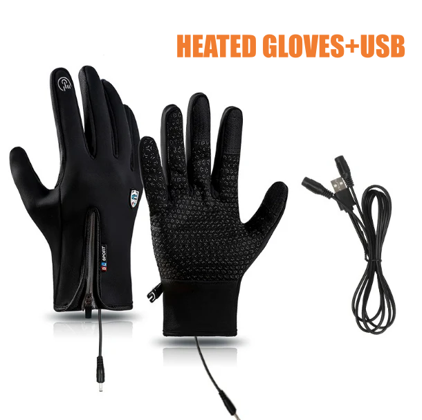 Pustix Rechargeable Heated Electric touchscreen Gloves