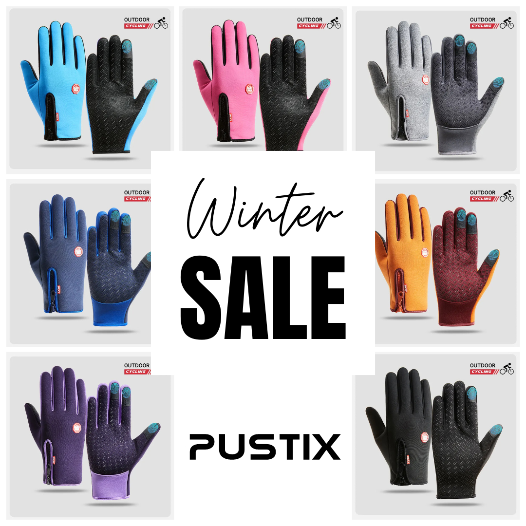 Pustix Thermal Winter Fleece Gloves