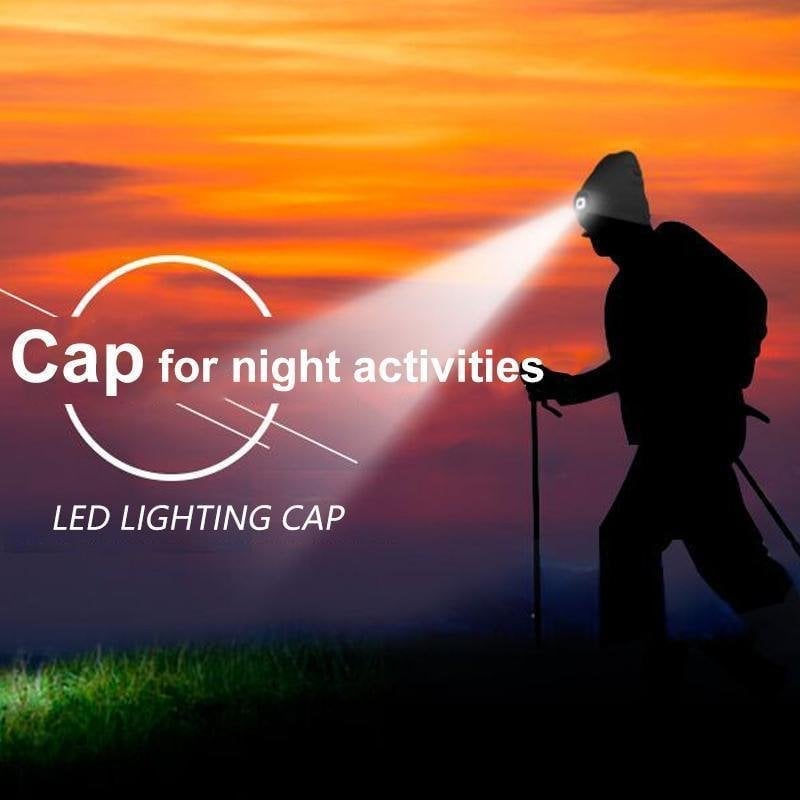 🔥LED Beanie Light (USB Rechargeable Caps)