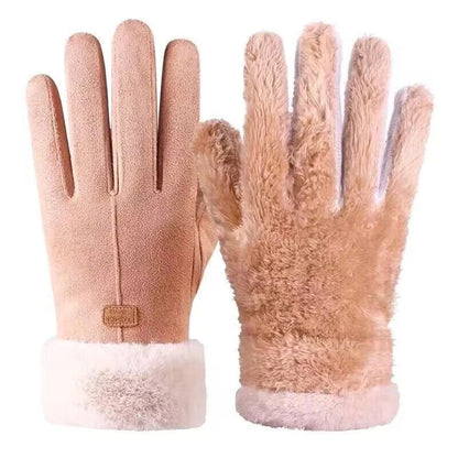 Women's Winter Warm Gloves with TouchScreen Fleece Lined Windproof Gloves